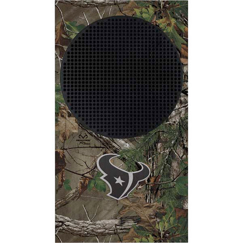 NFL Houston Texans Realtree Xtra Green Camo Xbox Series S Console Skin